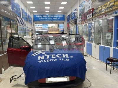 Dán phim cách nhiệt Ntech Hàn Quốc cho xe VF5 2025