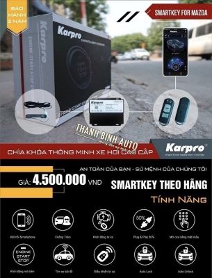 Chìa khóa thông minh KARPRO cho xe MAZDA