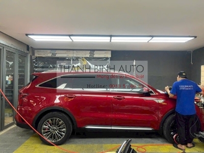 Hiệu chỉnh đánh bóng sơn & Phủ Ceramic 9H cho xe KIA SORENTO 2022