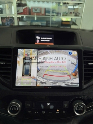 Hoàn thiện gói nâng cấp 50 triệu cho xe HONDA CRV 2016