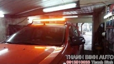 Video FORD RANGER lắp đèn led bar nóc xe ThanhBinhAuto