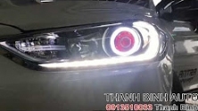 Video Hyundai Elantra độ vòng enro và mắt quỷ ThanhBinhAuto