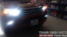 Video TOYOTA HILUX nâng cấp ánh sáng ThanhBinhAuto