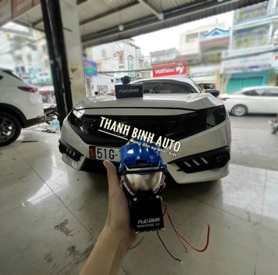 Lắp bộ Titan Platinum 9+3 cho xe HONDA CIVIC 2018