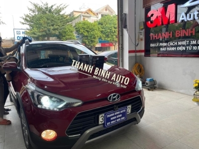 Lắp bóng xenon Aozoom cho xe Hyundai I20 2016