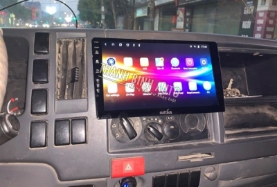 Lắp màn Android Kovar T1 cho xe tải ISUZU