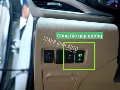 Lắp mô tơ gập gương cho xe VIOS 2019