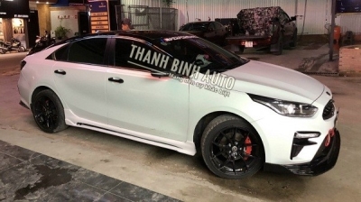 Lip hông, lip hạ gầm trước theo xe Kia Cerato