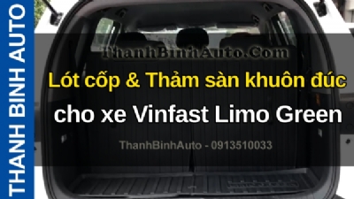 Video Lót cốp & Thảm sàn khuôn đúc cho xe Vinfast Limo Green tại ThanhBinhAuto