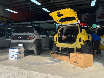 Mâm thể thao, ghế chỉnh điện, áp suất lốp cho xe VF3