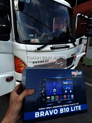 Màn hình Android Bravo cho xe tải Hino 7 tấn