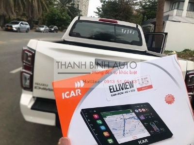 Màn hình Android Elliview U5 cho xe ISUZU DMAX 2022