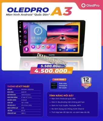 Màn hình Android OLEDPRO A3