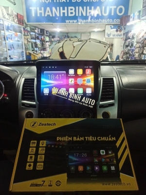 Màn hình Android Zestech cho xe Pajero Sport