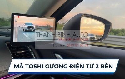 Màn hình Toshi gương điện tử cho xe hơi