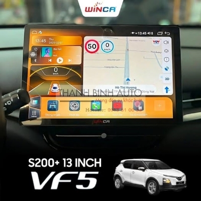 Màn hình WINCA S200+ 13 inchs cho xe VF5
