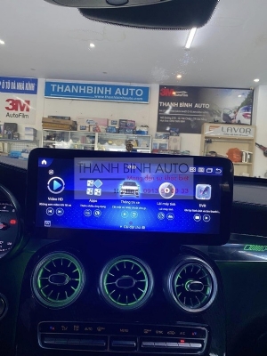 Màn hình liền cam 360 cho xe Merc GLC300