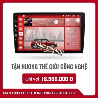 Màn hình ô tô thông minh GOTECH GT11