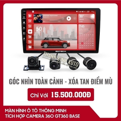 MÀN HÌNH Ô TÔ THÔNG MINH GOTECH GT360 BASE 