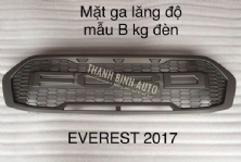 Mặt calang độ mẫu B không đèn xe EVEREST 2017 2018
