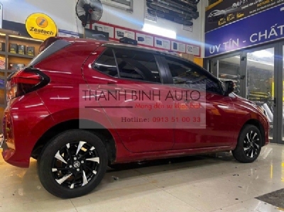 Sơn phay lazang xe WIGO 2023