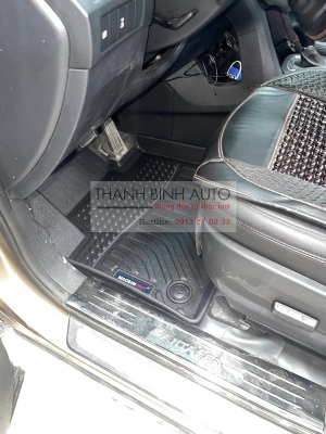 Thảm nhựa đúc Macsim cho xe SANTAFE 2015