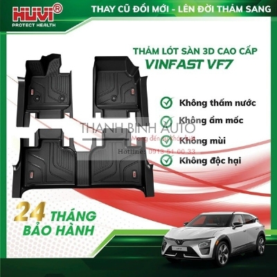 Thảm sàn nhựa đúc cho xe VF7