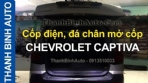 Video Cốp điện, đá chân mở cốp xe CAPTIVA