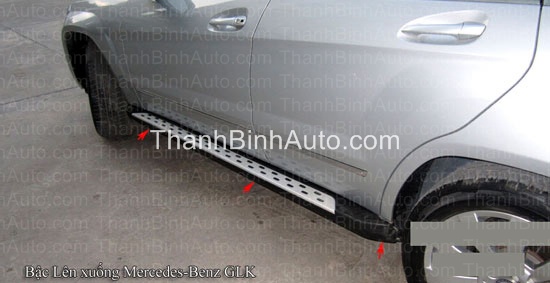 Bậc lên xuống bệ bước Mercedes-Benz GLK 4Matic 300