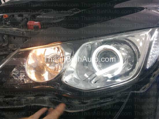 Đèn pha độ LED nhiều kiểu