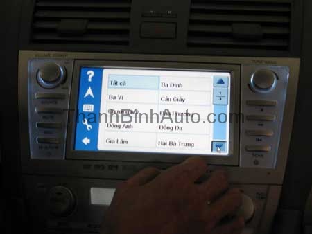 DVD liền màn hình tích hợp GPS Vietmap