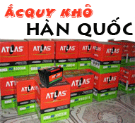 Ắc qui khô Hàn quốc ATLAS