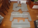 Thảm lót sàn da 4D Kia Sorento màu ghi xám (7 chỗ)