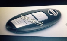 Bao da chìa khóa Nissan Navara 2015