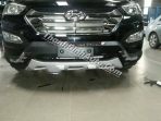 Ốp cản trước sau Huyndai Santafe 2014