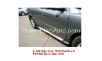 Bậc lên xuống Hyundai Santafe kiểu nhôm lỗ