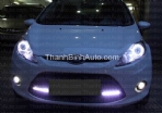 Độ đèn pha Bi xenon cho Ford Fiesta