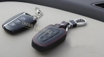 Bao da chìa khóa Hyundai Santafe 2016 2017 2018