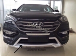 Bộ ốp cản trước sau HYUNDAI SANTAFE 2017 2018