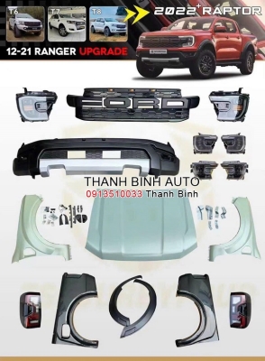 Body Ranger 2012 2021 lên Raptor 2023