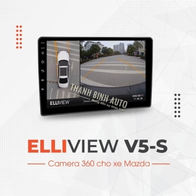 Camera 360 độ ElliView V5 bản S cho xe MAZDA