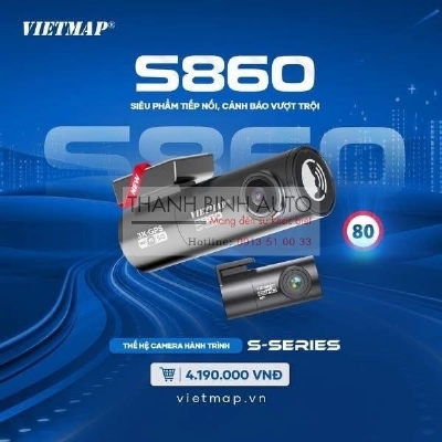 Camera hành trình Vietmap S860 cho xe Toyota Yaris Cross