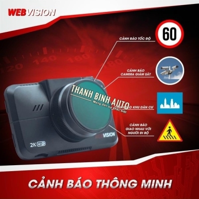 Camera hành trình WEBVISION A18 - Mắt thần cảnh báo