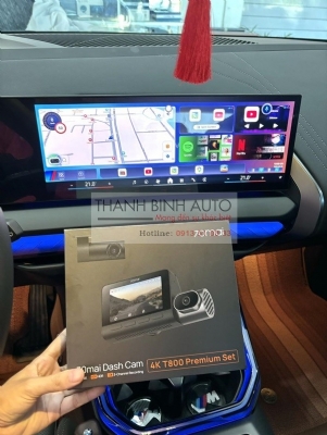 Camera hành trình XIAOMI 70Mai T800 4K Premium cho BMW X3