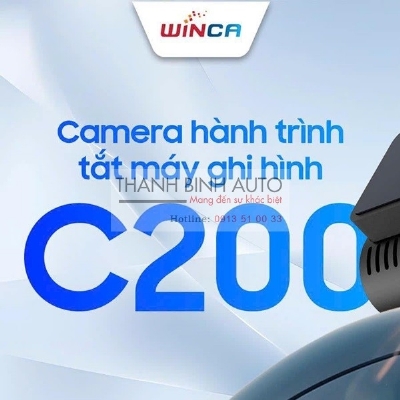 Camera Hành Trình Tắt Máy Ghi Hình Winca C200