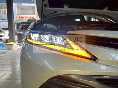 Combo độ đèn cho xe Toyota Camry 2019