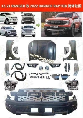 Combo phụ kiện nâng đời 12-21 lên RANGER 2023