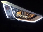 Độ đèn HYUNDAI SANTAFE độ led khối