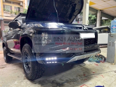 Led cản trước cho xe Mitsubishi Triton 2021