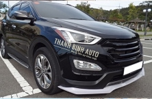 Lip cản trước độ xe Hyundai Santafe 2013 - 2016